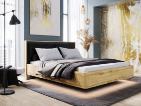 Кровать парящая 1400 с плитой 22 мм ЛИБЕРТИ + основание в Приобье - priobie.ok-mebel.com | фото 2