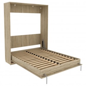 Шкаф-кровать подъемная 1600 (вертикальная) арт. К04 в Приобье - priobie.ok-mebel.com | фото 2