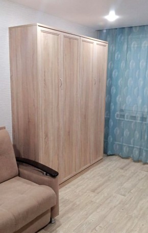 Шкаф-кровать подъемная 1600 (вертикальная) арт. К04 в Приобье - priobie.ok-mebel.com | фото 4