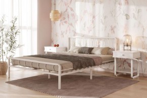 Кровать "Клэр" КМД18  Белая (900*2000) (ножки-белые) в Приобье - priobie.ok-mebel.com | фото 3