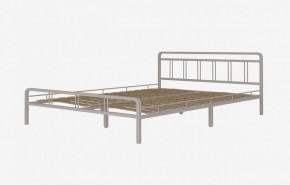 Кровать "Леон" Белая (1200*2000) (ножки-белые) в Приобье - priobie.ok-mebel.com | фото 3