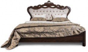Кровать с мягким изголовьем Афина 1600 (караваджо) в Приобье - priobie.ok-mebel.com | фото 2