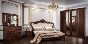 Кровать с мягким изголовьем Афина 1600 (караваджо) в Приобье - priobie.ok-mebel.com | фото 5