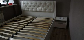 Кровать 1.6 с ПМ М25 Тиффани в Приобье - priobie.ok-mebel.com | фото 2