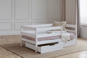 Кровать-софа 80*160 Белый в Приобье - priobie.ok-mebel.com | фото 4