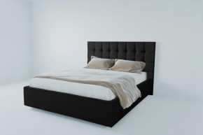 Кровать Венеция без основания 1200 (экокожа кольт ч) в Приобье - priobie.ok-mebel.com | фото