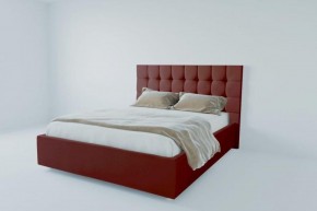 Кровать Венеция без основания 800 (велюр бордо) в Приобье - priobie.ok-mebel.com | фото