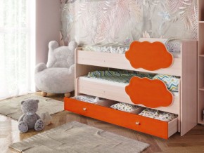 Кровать выкатная Соник на щитах (800*1600) с бортиком + ящик в Приобье - priobie.ok-mebel.com | фото 7