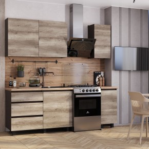 Кухня Энигма 1.6 м (венге/дуб каньон) в Приобье - priobie.ok-mebel.com | фото