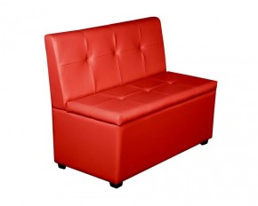 Кухонный диван Уют-1 (1000) Красный в Приобье - priobie.ok-mebel.com | фото