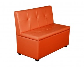Кухонный диван Уют-1.2 (1200) Оранжевый в Приобье - priobie.ok-mebel.com | фото