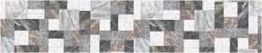 Кухонный фартук с тиснением «бетон» матовый KMB 036 (3000) в Приобье - priobie.ok-mebel.com | фото