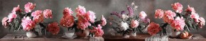 Кухонный фартук Цветы 316 МДФ матовый (3000) Flowers в Приобье - priobie.ok-mebel.com | фото