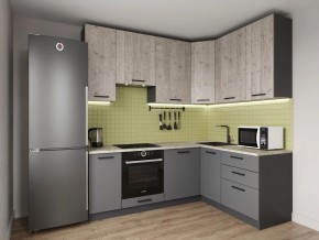 Кухонный гарнитур Антик 2200*1600 h950 (Стол. 38мм) в Приобье - priobie.ok-mebel.com | фото