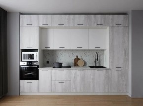 Кухонный гарнитур Бланка 3400 (Стол. 38мм) в Приобье - priobie.ok-mebel.com | фото