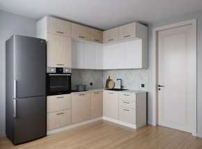 Кухонный гарнитур Демо 2200*1700 (Стол. 26мм) в Приобье - priobie.ok-mebel.com | фото