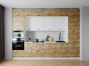 Кухонный гарнитур Лада 3400 (Стол. 38мм) в Приобье - priobie.ok-mebel.com | фото