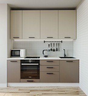 Кухонный гарнитур Латте 2200 (Стол. 26мм) в Приобье - priobie.ok-mebel.com | фото