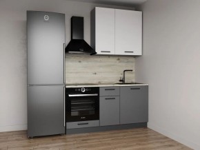 Кухонный гарнитур Меренга 1600 h950 (Стол. 38мм) в Приобье - priobie.ok-mebel.com | фото