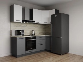 Кухонный гарнитур Меренга 2200*1000 (Стол. 26мм) в Приобье - priobie.ok-mebel.com | фото