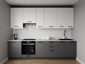 Кухонный гарнитур Меренга 3000 h950 (Стол. 38мм) в Приобье - priobie.ok-mebel.com | фото