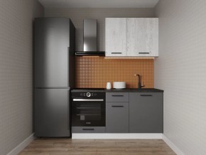 Кухонный гарнитур Санторини 1600 (Стол. 38мм) в Приобье - priobie.ok-mebel.com | фото