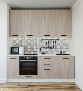 Кухонный гарнитур Шимо 2200 (Стол. 26мм) в Приобье - priobie.ok-mebel.com | фото