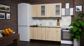 Кухня Симона Демо 1700 (Венга/Дуб Сонома) в Приобье - priobie.ok-mebel.com | фото 6