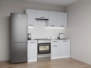 Кухонный гарнитур Смоки 2000 (Стол. 38 мм) в Приобье - priobie.ok-mebel.com | фото