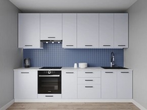 Кухонный гарнитур Смоки 2400 h950 (Стол. 38 мм) в Приобье - priobie.ok-mebel.com | фото