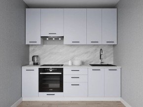 Кухонный гарнитур Смоки 3000 h950 (Стол. 38 мм) в Приобье - priobie.ok-mebel.com | фото