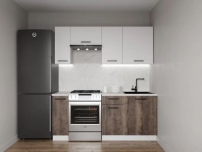 Кухонный гарнитур Старое Дерево 1800 (Стол. 38мм) в Приобье - priobie.ok-mebel.com | фото