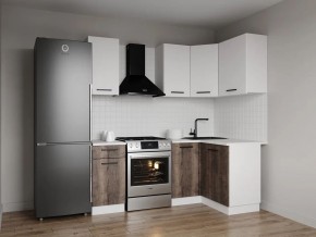 Кухонный гарнитур Старое Дерево 2000*1200 (Стол. 26мм) в Приобье - priobie.ok-mebel.com | фото