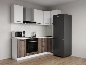 Кухонный гарнитур Старое Дерево 2200*1000 (Стол. 38мм) в Приобье - priobie.ok-mebel.com | фото