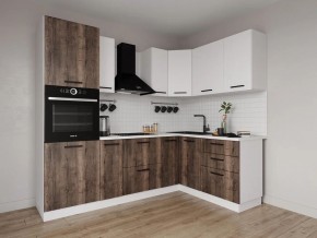Кухонный гарнитур Старое Дерево 2400*1600 (Стол. 38мм) в Приобье - priobie.ok-mebel.com | фото