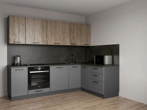 Кухонный гарнитур Умбра 2600*1600 (Стол. 38мм) в Приобье - priobie.ok-mebel.com | фото