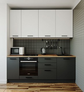 Кухонный гарнитур Вегас 2200 (Стол. 26мм) в Приобье - priobie.ok-mebel.com | фото 1