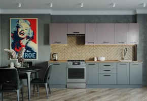 Кухонный гарнитур Виола 3000 (Стол. 26мм) в Приобье - priobie.ok-mebel.com | фото