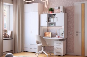 ЛАЙТ 2 Надстройка стола компьютерного (1200) в Приобье - priobie.ok-mebel.com | фото