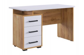 ЛАЙТ 2 Стол компьютерный (1200) дуб крафт золотой в Приобье - priobie.ok-mebel.com | фото