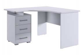ЛАЙТ 2 Стол компьютерный угловой (1200) Белый/Белый в Приобье - priobie.ok-mebel.com | фото