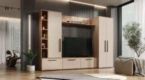 ЛЕВАНТЕ Гостиная (дуб вотан/кашемир) в Приобье - priobie.ok-mebel.com | фото