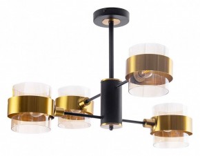 Люстра на штанге Arte Lamp Carlo A8205SP-4BK в Приобье - priobie.ok-mebel.com | фото