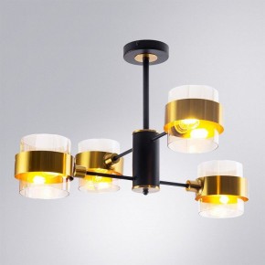 Люстра на штанге Arte Lamp Carlo A8205SP-4BK в Приобье - priobie.ok-mebel.com | фото 2