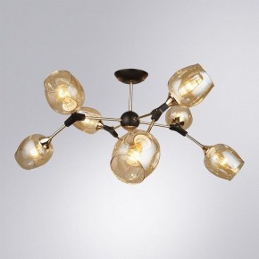 Люстра на штанге Arte Lamp Seppia A4211PL-8BK в Приобье - priobie.ok-mebel.com | фото 2