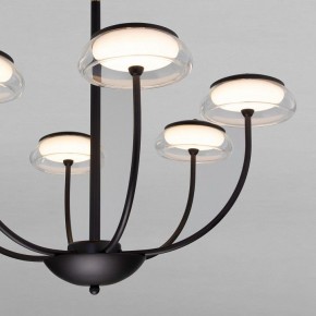 Люстра на штанге Eurosvet Fungo 50388 LED черный в Приобье - priobie.ok-mebel.com | фото 5