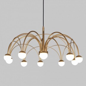 Люстра на штанге Eurosvet Ragno 90030/10 LED золото в Приобье - priobie.ok-mebel.com | фото 4