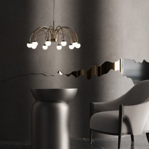 Люстра на штанге Eurosvet Ragno 90030/10 LED золото в Приобье - priobie.ok-mebel.com | фото 6