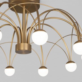 Люстра на штанге Eurosvet Ragno 90031/10 LED золото в Приобье - priobie.ok-mebel.com | фото 6