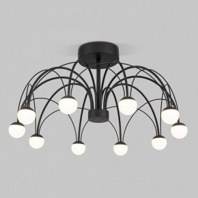 Люстра на штанге Eurosvet Ragno 90035/10 LED черный в Приобье - priobie.ok-mebel.com | фото 2